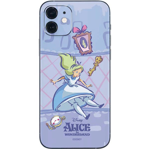 Disney Alice in Wonderland Falling down the Rabbit Hole iPhone 12 Skin