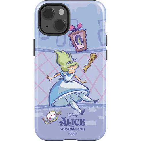Disney Alice in Wonderland Falling down the Rabbit Hole iPhone 13 Impact Case