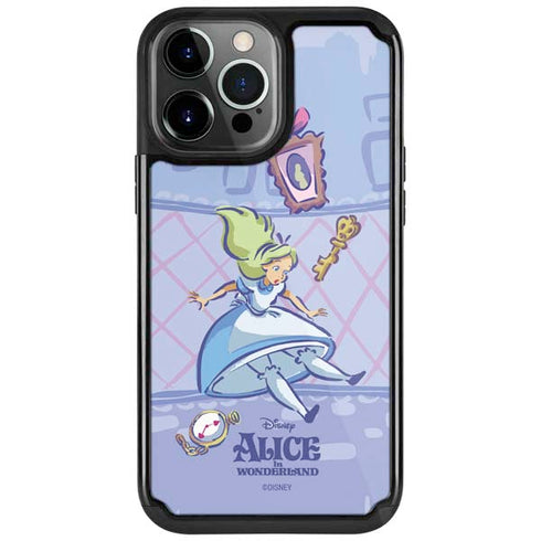 Disney Alice in Wonderland Falling down the Rabbit Hole iPhone Cases