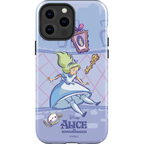 Disney Alice in Wonderland Falling down the Rabbit Hole iPhone 13 Pro Max Impact Case