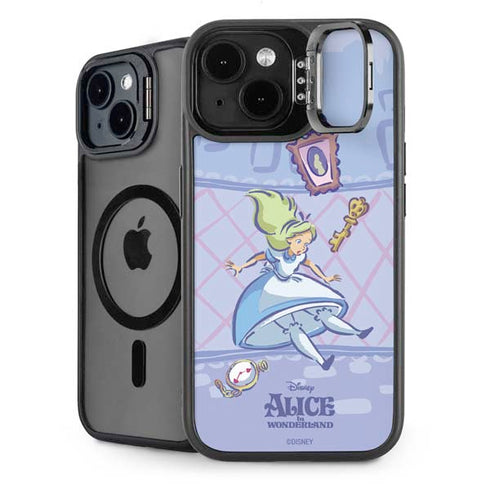 Disney Alice in Wonderland Falling down the Rabbit Hole iPhone 14 Plus Kickstand Case
