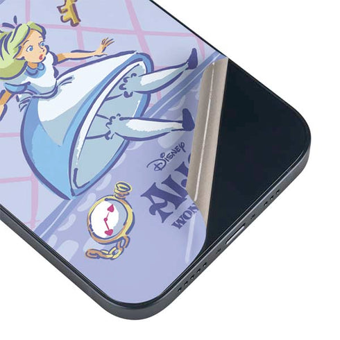 Disney Alice in Wonderland Falling down the Rabbit Hole iPhone 14 Plus Skin