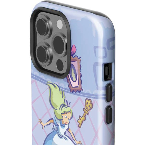 Disney Alice in Wonderland Falling down the Rabbit Hole iPhone 14 Pro Impact Case