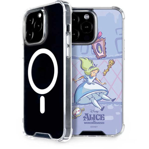 Disney Alice in Wonderland Falling down the Rabbit Hole iPhone 14 Pro Max MagSafe Case