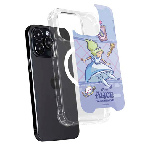 Disney Alice in Wonderland Falling down the Rabbit Hole iPhone 14 Pro Max MagSafe Case