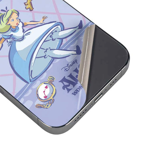 Disney Alice in Wonderland Falling down the Rabbit Hole iPhone 14 Pro Skin