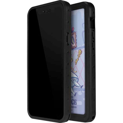 Disney Alice in Wonderland Falling down the Rabbit Hole iPhone 14 Pro Waterproof Case