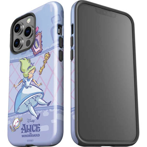 Disney Alice in Wonderland Falling down the Rabbit Hole iPhone 15 Pro Impact Case