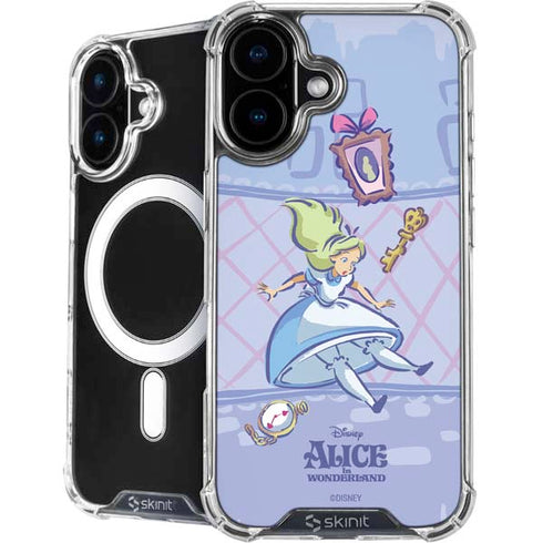 Disney Alice in Wonderland Falling down the Rabbit Hole iPhone 16 MagSafe Case