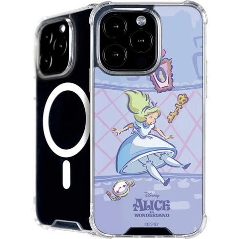 Disney Alice in Wonderland Falling down the Rabbit Hole iPhone 16 Pro MagSafe Case
