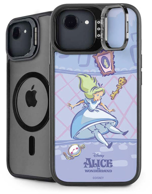 Disney Alice in Wonderland Falling down the Rabbit Hole iPhone 16e Kickstand Case