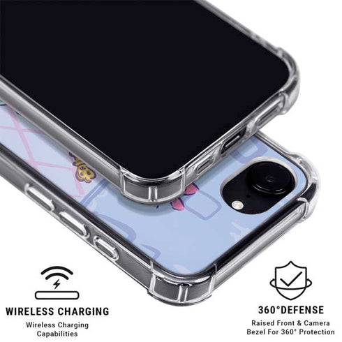 Disney Alice in Wonderland Falling down the Rabbit Hole iPhone 16e Clear Case