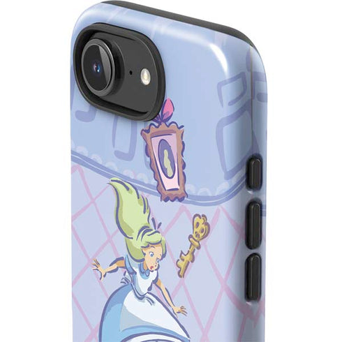 Disney Alice in Wonderland Falling down the Rabbit Hole iPhone 16e Impact Case