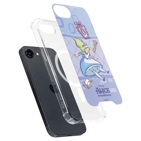 Disney Alice in Wonderland Falling down the Rabbit Hole iPhone 16e MagSafe Case