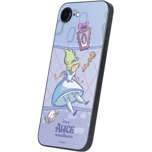 Disney Alice in Wonderland Falling down the Rabbit Hole iPhone 16e Skin