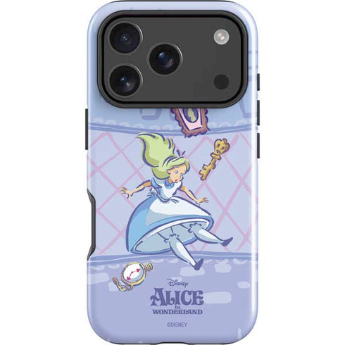 Disney Alice in Wonderland Falling down the Rabbit Hole iPhone 18 Pro Impact Case