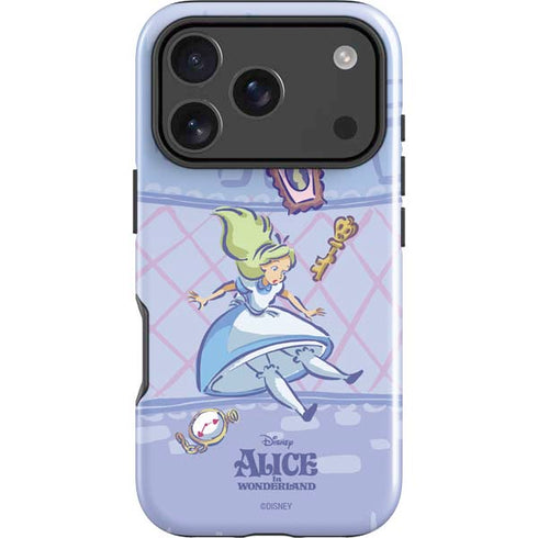 Disney Alice in Wonderland Falling down the Rabbit Hole iPhone 18 Pro Max Impact Case