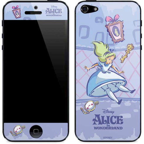 Disney Alice in Wonderland Falling down the Rabbit Hole iPhone 5/5s/5SE Skin