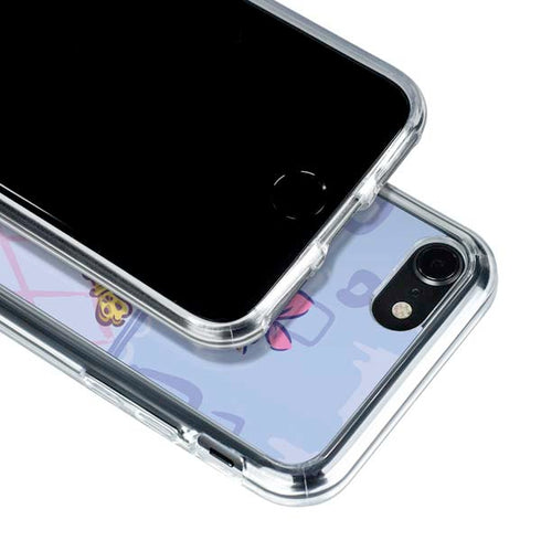 Disney Alice in Wonderland Falling down the Rabbit Hole iPhone SE (2nd & 3rd Gen) Clear Case