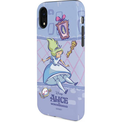 Disney Alice in Wonderland Falling down the Rabbit Hole iPhone XR Pro Case