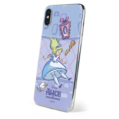 Disney Alice in Wonderland Falling down the Rabbit Hole iPhone XS Max Skin