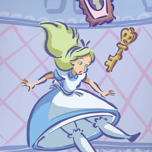 Disney Alice in Wonderland Falling down the Rabbit Hole iPhone XS Pro Case
