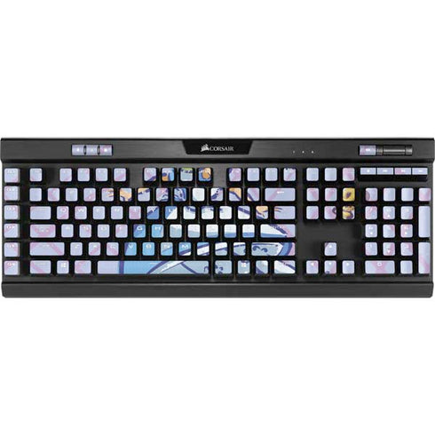 Disney Alice in Wonderland Falling down the Rabbit Hole K95 RGB PLATINUM Mechanical Gaming Keyboard Skin
