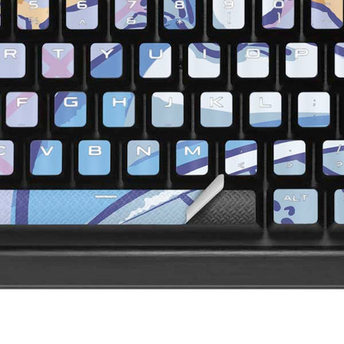 Disney Alice in Wonderland Falling down the Rabbit Hole K95 RGB PLATINUM Mechanical Gaming Keyboard Skin
