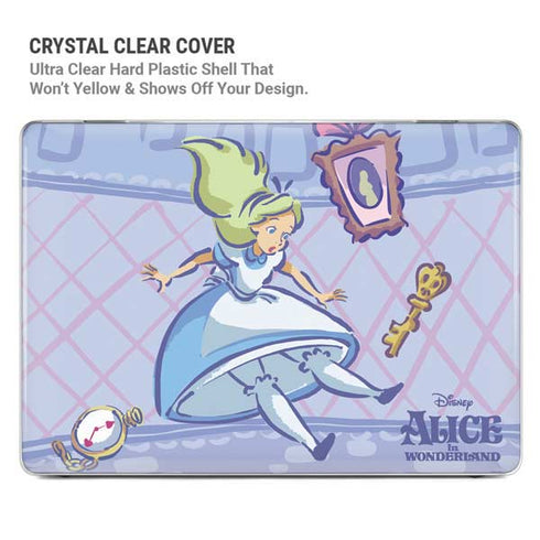 Disney Alice in Wonderland Falling down the Rabbit Hole MacBook Pro 13in (2020) Case plus Skin