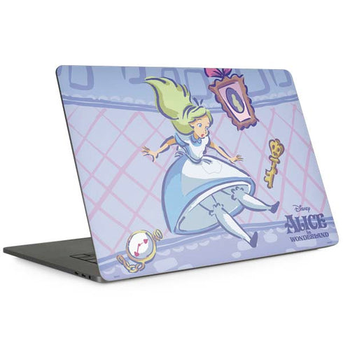Disney Alice in Wonderland Falling down the Rabbit Hole Apple MacBook Pro 15-inch Skin