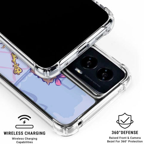 Disney Alice in Wonderland Falling down the Rabbit Hole Moto G Power 5G (2024) Clear Case