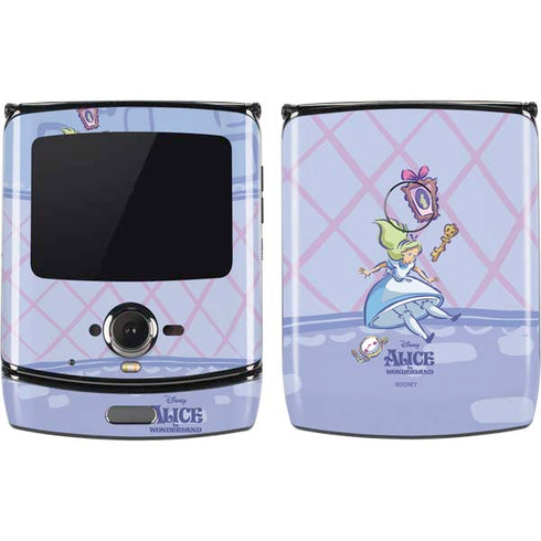 Disney Alice in Wonderland Falling down the Rabbit Hole Motorola RAZR Skin