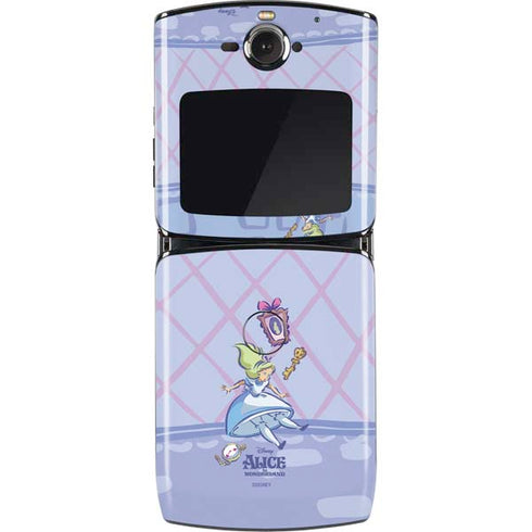 Disney Alice in Wonderland Falling down the Rabbit Hole Motorola RAZR Skin