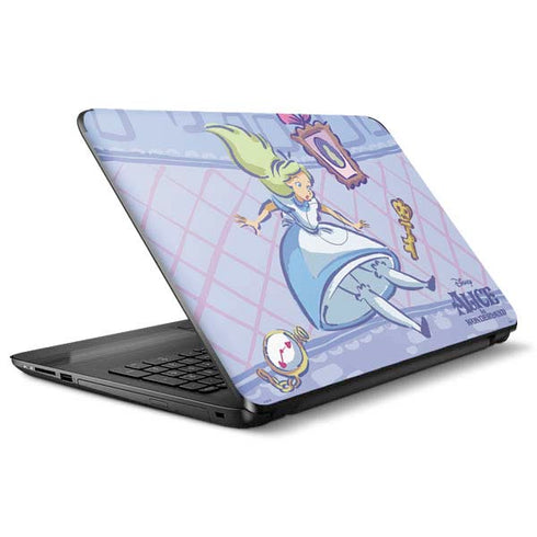 Disney Alice in Wonderland Falling down the Rabbit Hole HP Notebook Skin