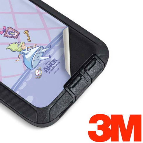 Disney Alice in Wonderland Falling down the Rabbit Hole Otterbox Defender Galaxy Skin