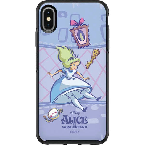 Disney Alice in Wonderland Falling down the Rabbit Hole Otterbox Symmetry iPhone Skin