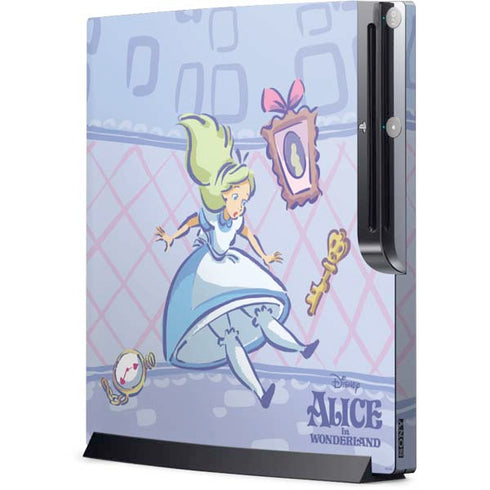 Disney Alice in Wonderland Falling down the Rabbit Hole Playstation 3 & PS3 Slim Skin