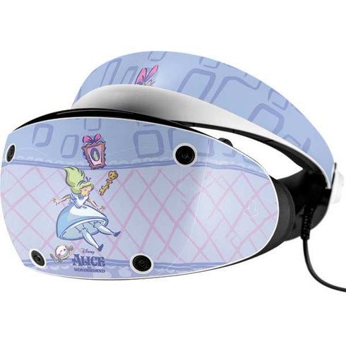Disney Alice in Wonderland Falling down the Rabbit Hole PlayStation VR2 Skin