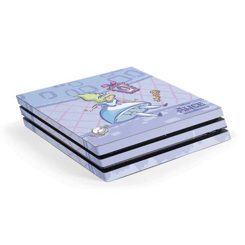 Disney Alice in Wonderland Falling down the Rabbit Hole PlayStation PS4 Skins