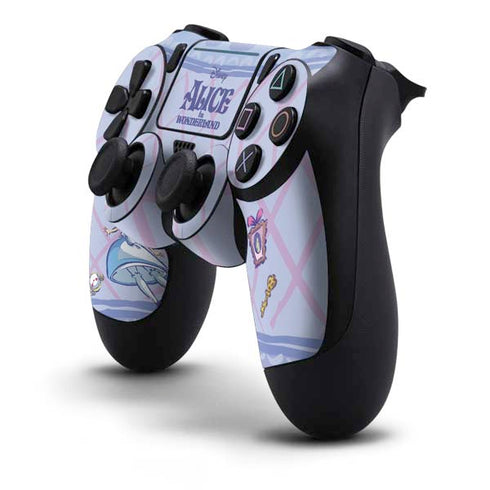 Disney Alice in Wonderland Falling down the Rabbit Hole PS4 Pro/Slim Controller Skin