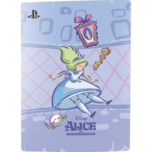 Disney Alice in Wonderland Falling down the Rabbit Hole PS5 Bundle Skin
