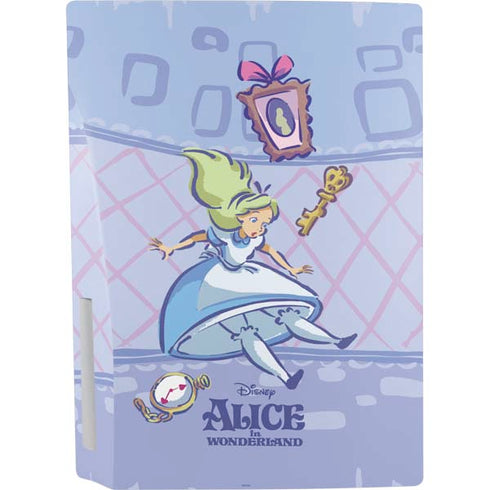 Disney Alice in Wonderland Falling down the Rabbit Hole PS5 Bundle Skin