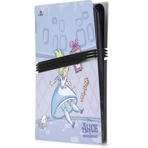Disney Alice in Wonderland Falling down the Rabbit Hole PlayStation PS5 Skins