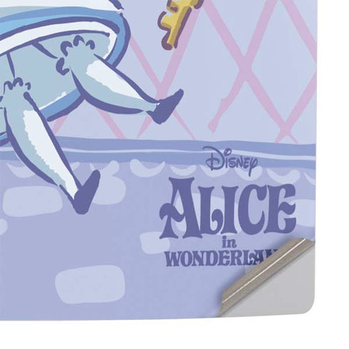 Disney Alice in Wonderland Falling down the Rabbit Hole PS5 Slim Disk Console Skin