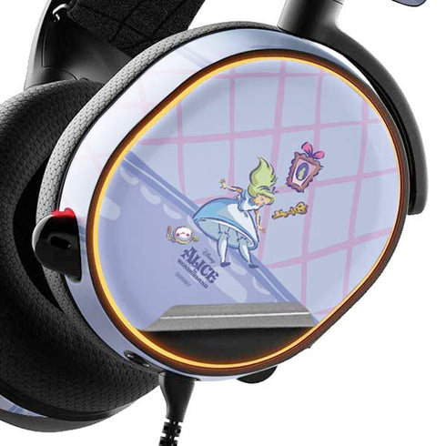 Disney Alice in Wonderland Falling down the Rabbit Hole SteelSeries Arctis 5 Skin