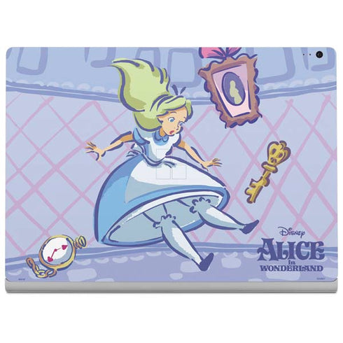 Disney Alice in Wonderland Falling down the Rabbit Hole Surface Book 2 13.5in Skin