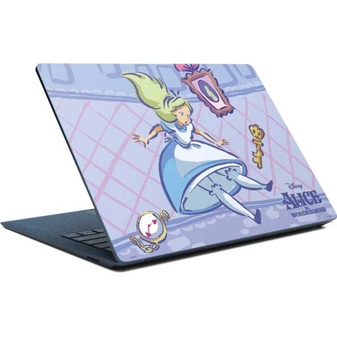 Disney Alice in Wonderland Falling down the Rabbit Hole Surface Laptop Skin