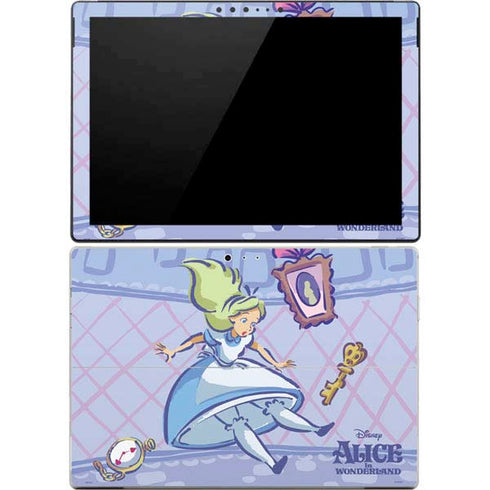 Disney Alice in Wonderland Falling down the Rabbit Hole Surface Pro 4 Skin