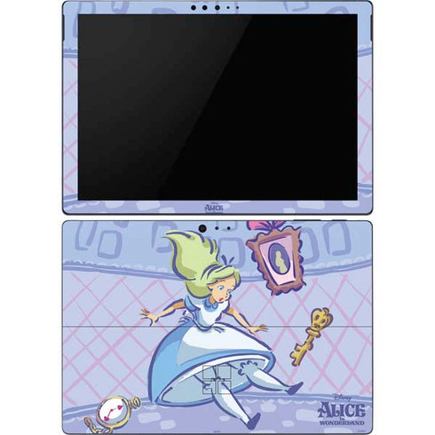 Disney Alice in Wonderland Falling down the Rabbit Hole Surface Pro 6 Skin