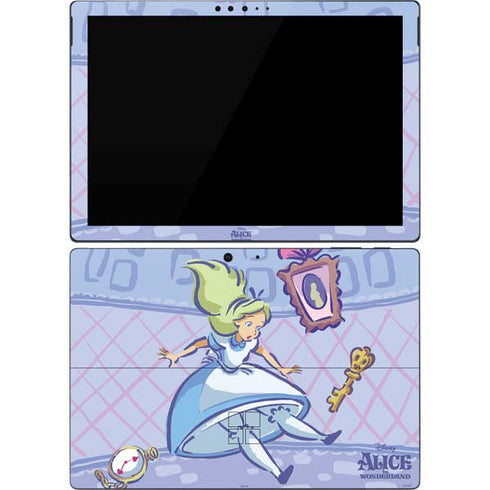 Disney Alice in Wonderland Falling down the Rabbit Hole Surface Pro 7 Skin